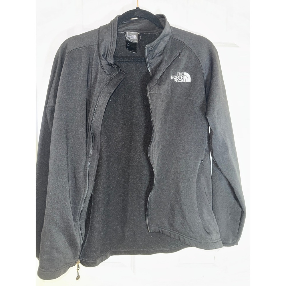 The North Face Women's TKA Stretch Full-Zip Jacket – Black – Size Large (L) - Picture 3 of 10